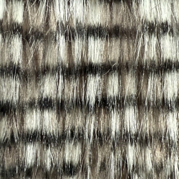 Olive Oak Faux Fur Vest Women XS Soft Mauve‎ Brown Boho Festival Shag LV5F9476 - Picture 8 of 12